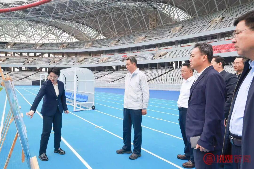 真人百家乐游戏登录入口-李红军调研检查2026年“赣超”南昌队主场赛事准备情况